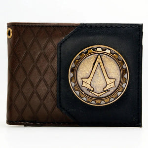 Vintage Game Men Wallet Short Purse 1985