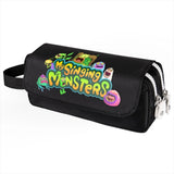 My Singing Monsters Pencil Case Large Capacity Cartoon Stationery Storage Bag