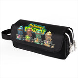 My Singing Monsters Pencil Case Large Capacity Cartoon Stationery Storage Bag