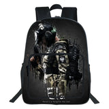Rainbow Six Siege Backpack Large Capacity Teen School Bag 19 inch Mochila