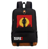 RDR2 USB School Backpack Cosplay Unisex