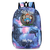 Sally Face Daily Backpack School Bags Laptop Rucksack