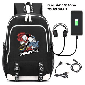 Undertale Backpacks Anime Printing School Bags for Students