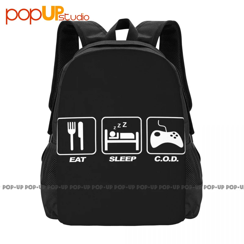 C.O.D. Gaming Call Duty Backpack Large Capacity Print Shoe Bag Eco Friendly