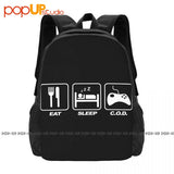 C.O.D. Gaming Call Duty Backpack Large Capacity Print Shoe Bag Eco Friendly
