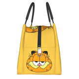 Garfield Cat Meme Lunch Box Waterproof Insulated Bag