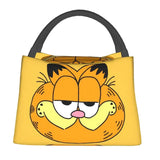 Garfield Cat Meme Lunch Box Waterproof Insulated Bag