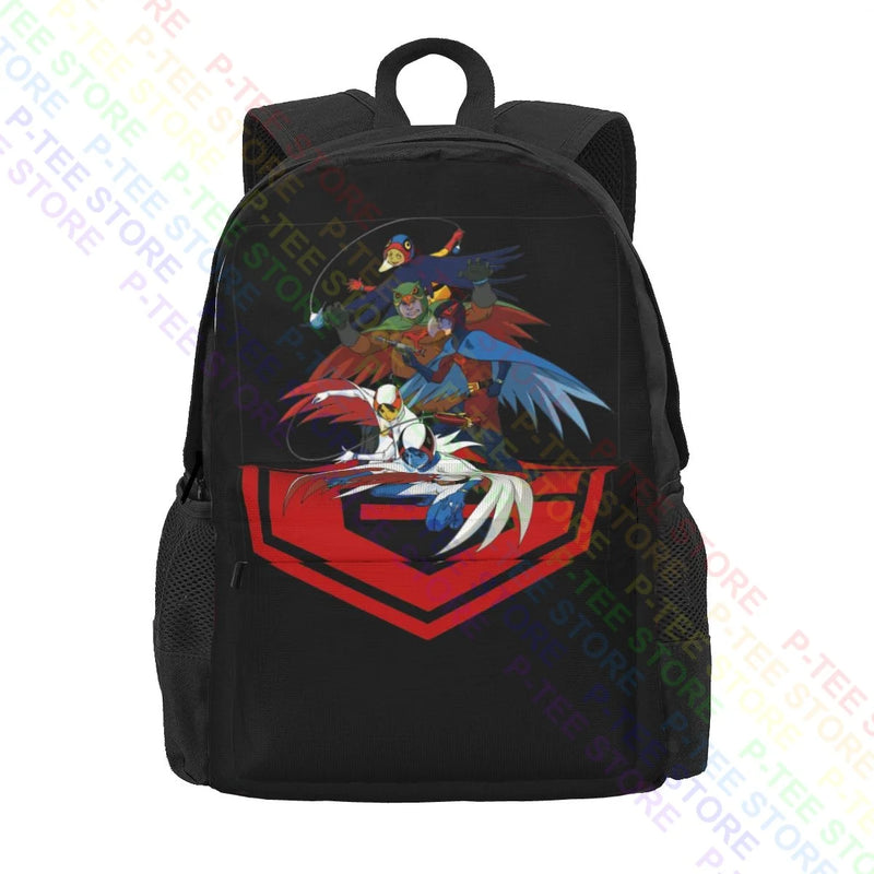 Gatchaman Large Capacity Backpack Beach Bag Outdoor Running