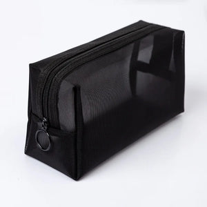Gauze Cosmetic Bag Small Storage Travel Wash Three-Piece Set
