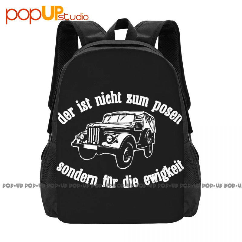 Gaz 69 Large Capacity Backpack Beach Bag 3D Printing Travel Bags