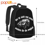 Gaz 69 Large Capacity Backpack Beach Bag 3D Printing Travel Bags