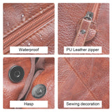 Geestock Top-Handle Bags Soft Leather Shoulder Bags Ladies Totes Bag