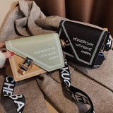 Geestock Crossbody Bag PU Leather Shoulder Pack