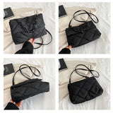 Geestock Chain Crossbody Bags Lingge Women's Handbags Casual Women Shoulder Bags