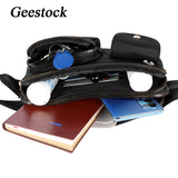 Geestock Fanny Pack for Women Double Zipper Waterproof Waist Bags