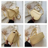 Geestock Shoulder Bag Women's Handbags High PU Leather Crossbody Messenger