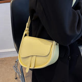 Geestock Shoulder Bag Women's Handbags High PU Leather Crossbody Messenger