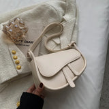 Geestock Shoulder Bag Women's Handbags High PU Leather Crossbody Messenger