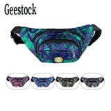 Geestock Waist Packs Men Women Banana Hip Bum Bag Running Fanny Pack