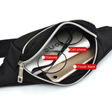 Geestock Waist Bag Pack Purse Men Fanny Pack Travel Cell Phone Fanny Bag