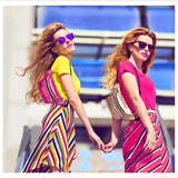 Geestock Holographic Waist Bag Women Hip Belt Bags PVC Adjustable Fanny Pack