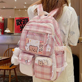 Geestock Lovely Backpack Women Girls Sweet Princess Schoolbag College Harajuku