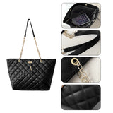 Geestock Women Leather Shoulder Bag Large Capacity Totes Purse Pocket