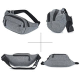 Geestock Waist Bag Casual Wallet Purse Phone Belt Bag Pouch
