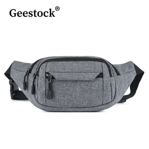 Geestock Waist Bag Casual Wallet Purse Phone Belt Bag Pouch