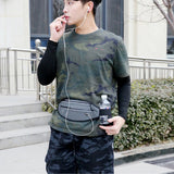 Geestock Waist Bag Pack Canvas Travel Fanny Phone Bags