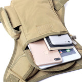 Geestock Canvas Drop Leg Bag Military Motorcycle Messenger