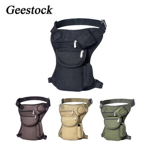 Geestock Canvas Drop Leg Bag Military Motorcycle Messenger