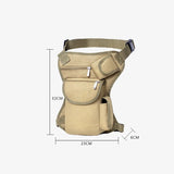 Geestock Canvas Drop Leg Bag Military Motorcycle Messenger