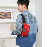 Geestock Shoulder Chest Bag Nylon Waist Pack Purse Casual Belt Bags