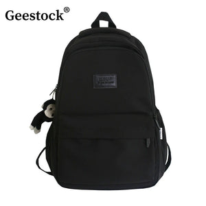Geestock Women's Backpack Travel Bag High Schoolbag for Teenage Girl