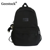 Geestock Women's Backpack Travel Bag High Schoolbag for Teenage Girl