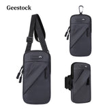 Geestock Wrist Bag Sport Men Chest Bag Crossbody Waterproof Waist Bags