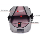 Geestock Nylon Backpack Men Multi-functional Laptop Bag Waterproof