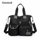 Geestock Nylon Women Handbag Travel Top-Handle Bags Large Capacity