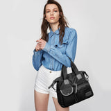 Geestock Nylon Women Handbag Travel Top-Handle Bags Large Capacity