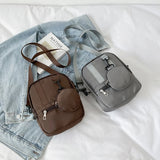 Geestock Nylon Women Shoulder Bag Casual Crossbody Bags With Mini Round Purse