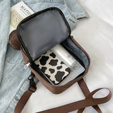 Geestock Nylon Women Shoulder Bag Casual Crossbody Bags With Mini Round Purse