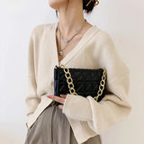 Geestock Shoulder Bag Women's Chain Purses Handbag Clutch Ladies Shopper Bag