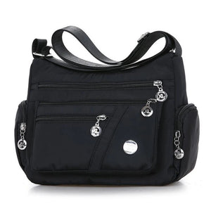 Geestock Sturdy Women Shoulder Bag Casual Crossbody Bag Oxford Waterproof Mummy
