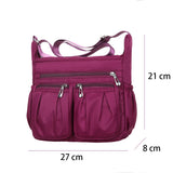 Geestock Sturdy Women Shoulder Bag Casual Crossbody Bag Oxford Waterproof Mummy