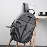 Geestock Light Men Backpack Waterproof Travel USB Charging Bag Business School