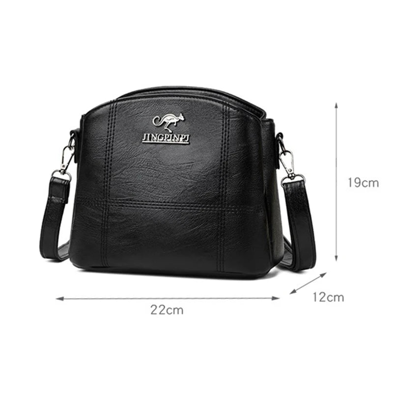 Geestock Vintage Women's Small Leather Shoulder Bag