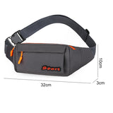 Geestock Waist Bag Pack Unisex Cell Phone Anti-lost Waist Packs