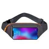 Geestock Waist Bag Pack Unisex Cell Phone Anti-lost Waist Packs