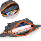 Geestock Waist Bag Pack Unisex Cell Phone Anti-lost Waist Packs
